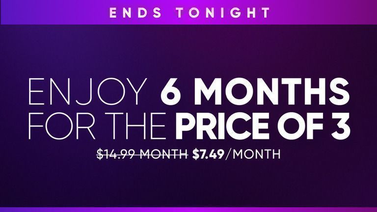 Get 6 Months for the Price of 3